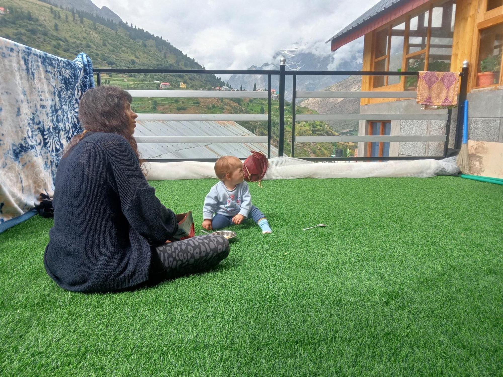 Amma Home Stay Keylong Kyelang Eksteriør billede