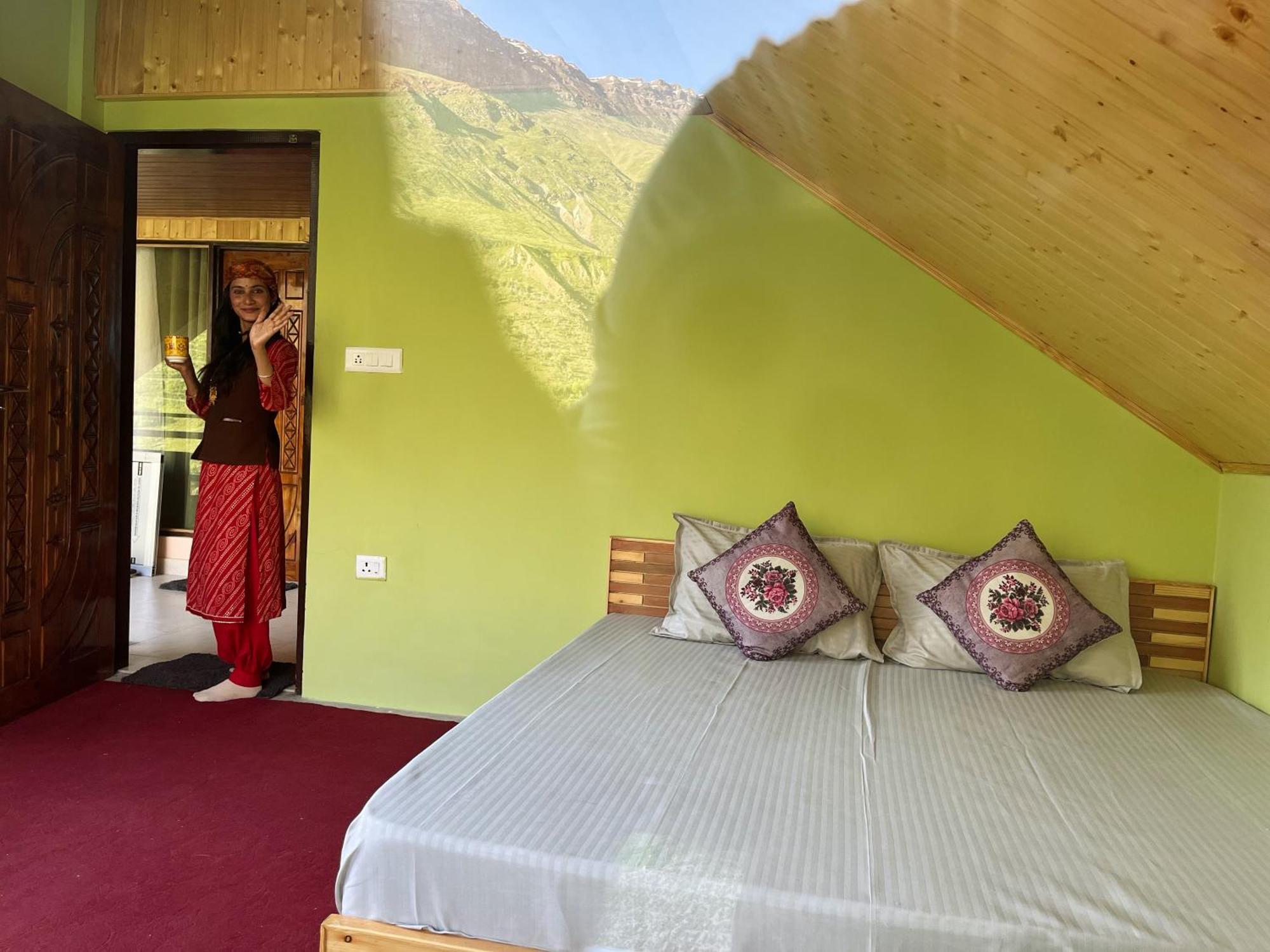 Amma Home Stay Keylong Kyelang Eksteriør billede